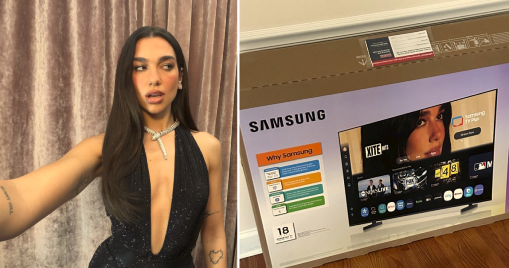 Dua Lipa demanda a Samsung por 15 millones de dólares por uso no autorizado de su imagen, eldigital.com.do