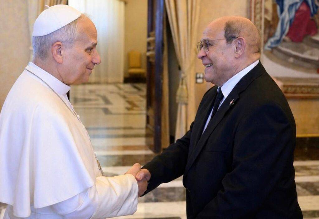 Rafael Santos Badía destaca la sencillez y sensibilidad del Papa León XIV tras encuentro en el Vaticano, eldigital.com.do