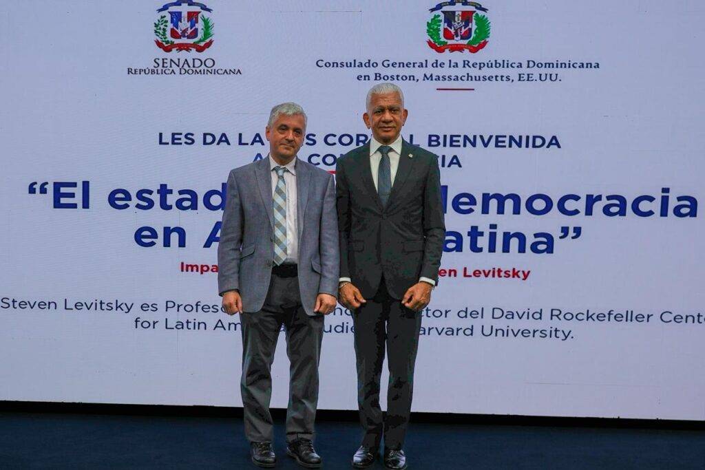 Politólogo estadounidense imparte en el Senado la conferencia "Estado de la Democracia en América Latina”, eldigital.com.do