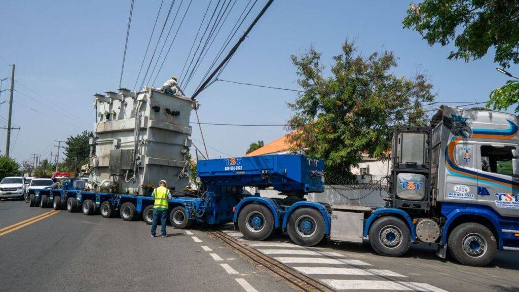 ETED trasladará autotransformador móvil de 138/69 kV desde Itabo hacia la subestación Boca Chica, eldigital.com.do