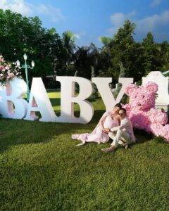 Nadia y Marc Anthony celebran un baby shower de lujo y celebridades, eldigital.com.do