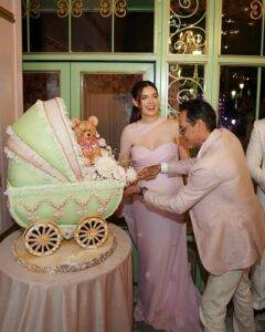 Nadia y Marc Anthony celebran un baby shower de lujo y celebridades, eldigital.com.do