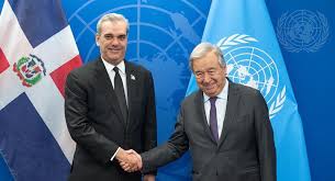 Presidente Abinader recibirá este miércoles a António Guterres, secretario general de ONU Presidente Abinader recibirá este miércoles a António Guterres, secretario general de ONU, eldigital.com.do