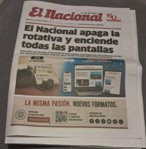 El Nacional se despide del papel, eldigital.com.do