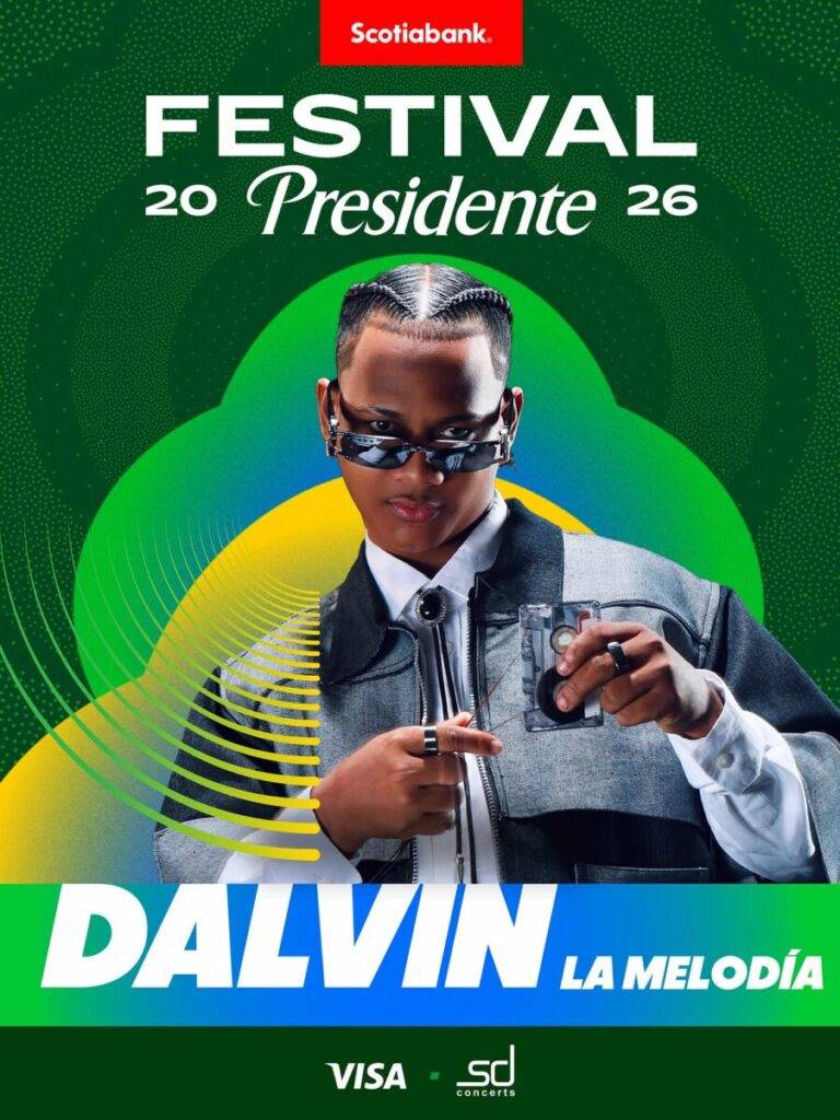 Dalvin La Melodía en cartelera del Festival Presidente 2026 eldigtial.com.do