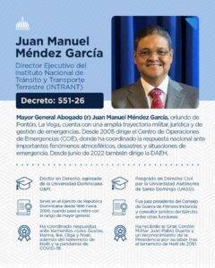 El hombre del COE llega al INTRANT, eldigital.com.do