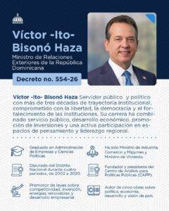 Ito, canciller, eldigital.com.do