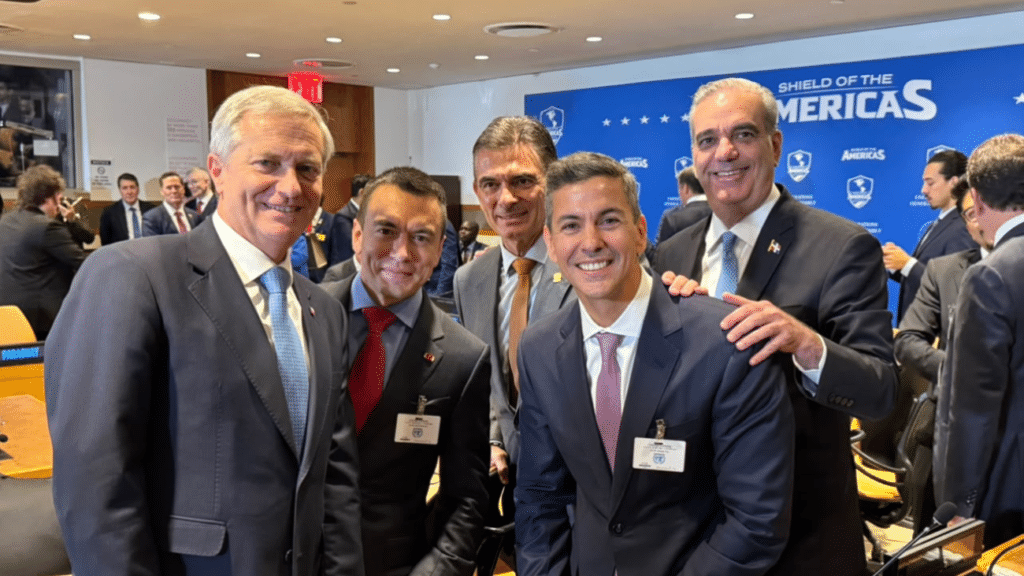 Presidente Abinader junto a otros mandatarios de la región en iniciativa Escudo de las Américas Presidente Abinader junto a otros mandatarios de la región en iniciativa Escudo de las Américas, eldigitsl.com.do