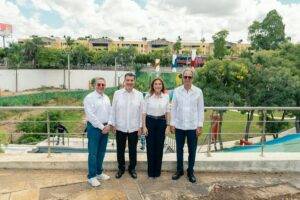 Popular y ADN supervisan los avances del remozamiento del parque José Núñez de Cáceres, eldigital.com,do