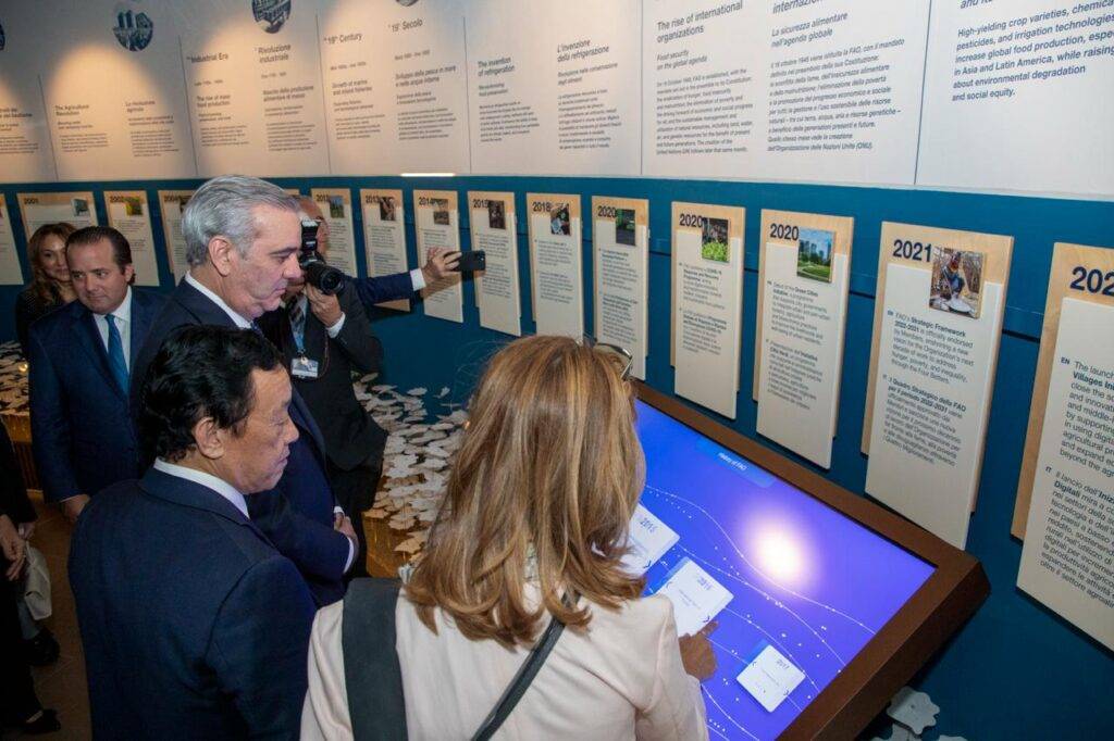 Presidente Luis Abinader inaugura salón República Dominicana en la FAO, eldigital.com.do