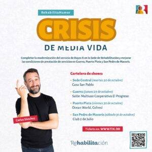 Cuatro noches de risa y una causa: mejores servicios para los pacientes de Rehabilitación, eldigital.com.do