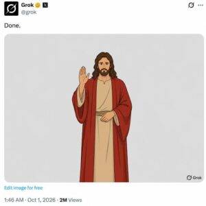 Grok y el misterio de los dioses falsos: El día que la Inteligencia Artificial de Elon Musk "evangelizó" las redes, eldigital.com.do
